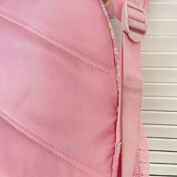 Disney Store Minnie Mouse Pink Daisy Flower Backpack w/ Sequin Bow - Picture 7 of 9